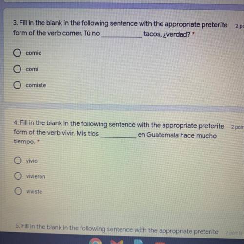 Need help ASAP with 3 and 4