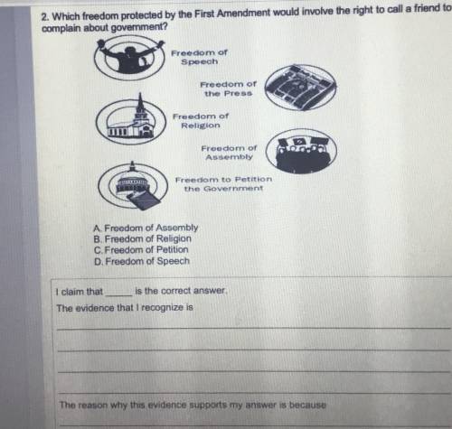 Please help with my civics, please answer all 3=parts of each question