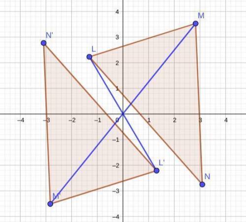 Graph a triangle ABC and perform a translation of (x + 4, y − 3) to create triangle A′B′C′.

Descri