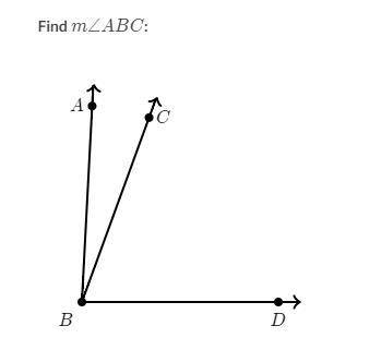 Please find ABC using the given and the angles