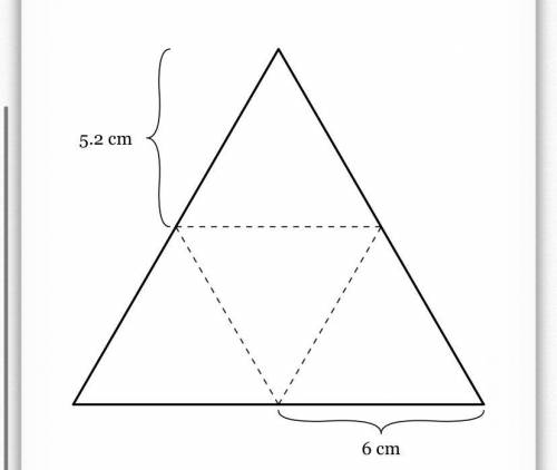 The figure below is a net for a triangular pyramid. If all the triangles are equilateral, what is t