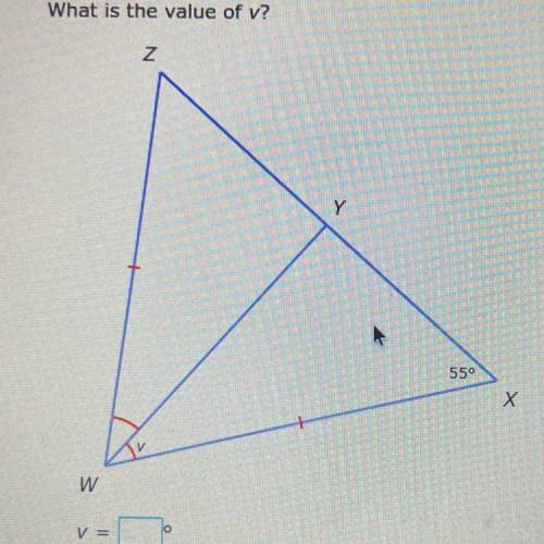 What is the value of V?