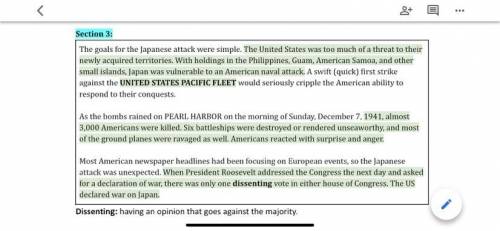 What happened because of the attack in Pearl Harbor?