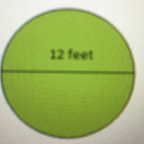 I will give brainliest!!

Find the area for the given circle. Round to the nearest tenth.
113.0 ft