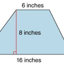 What is the area of the trapezoid?