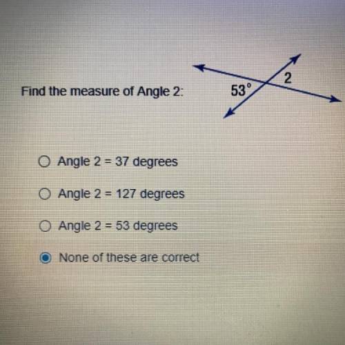 Find the measure of Angle 2 - i will give brainliest if right!