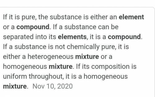Classify the following as element, compound, homogeneous mixture, heterogeneous mixture:

aluminum.
