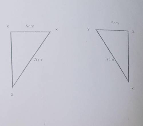 write the congruence condition in symbolic form for each pair of triangles. If wrong answer I will