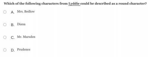 Only people who have read the book Lyddie can help me with this one: