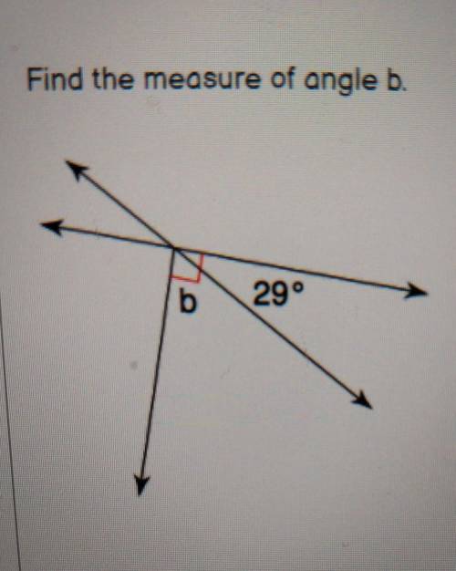 Pls help Find the measure of angle B