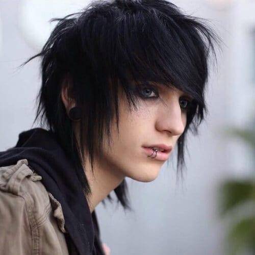 If you like anime and the dark and emo looking guys then look here: