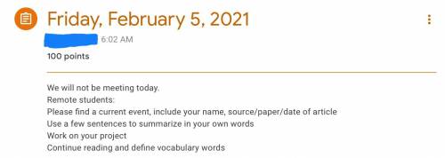 Find a current event, include your name, source/paper/date of article

Use a few sentences to summ