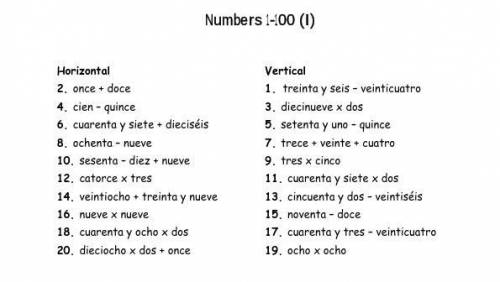 20 points and brainliest! Please help if you know spanish