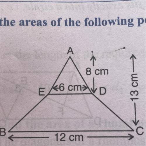 Find the area of the polygon pls
