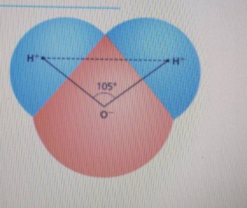 Can someone please help me

 
The measure of the angle formed at the center of anoxygen atom in a w