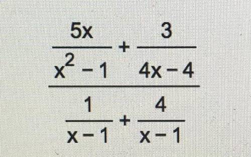 How do I simplify this complex rational expression?
