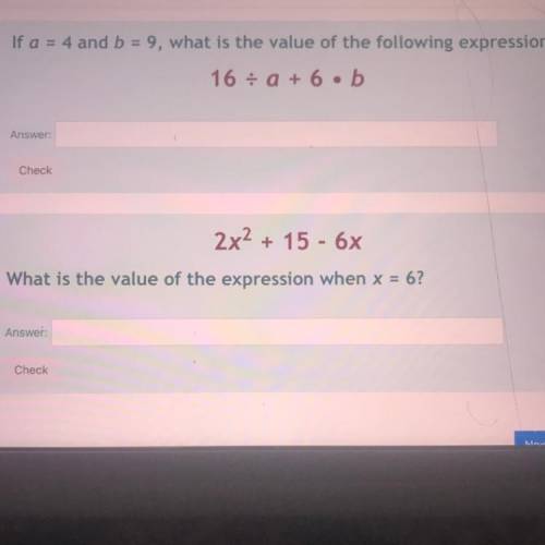 Can someone pls answer both answers? Thank you so much :3