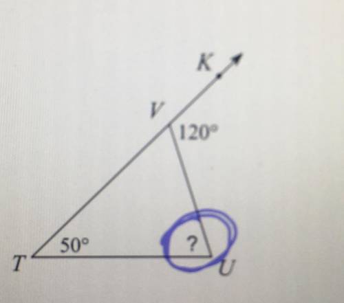 Find the measure of the angle.
Can someone help?
I need to show the work.