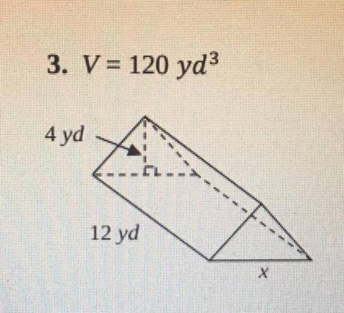 Must include an explanation !!
solve for x