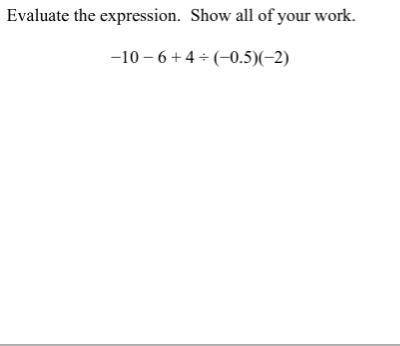 Help me with this math question about this expression