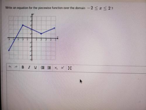 PLS HELP
Write an equation for the piecewise function over the domain