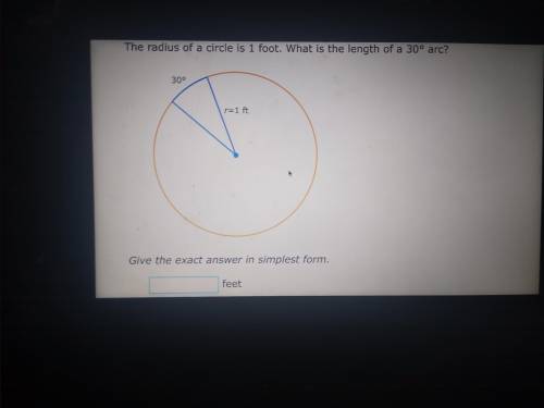 Find the length of a arc