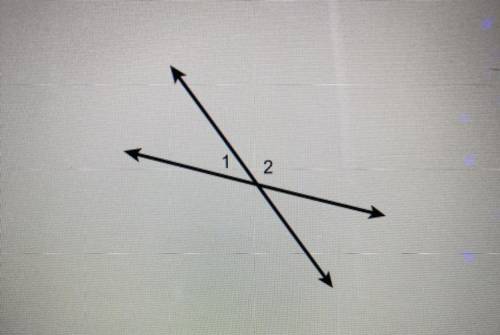 PLS HELP QUICK !!

Which relationships describe angles 1 and 2?
Select each correct answer. 
a. ad