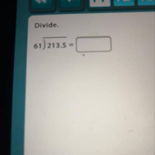 Divide 61) 213.5 what is the answer