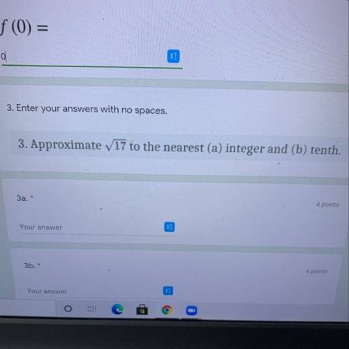 Need help with number 3a and 3b ?