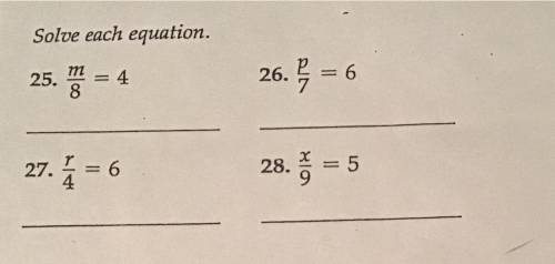Can somebody plz help solve each questions for what it equals correclty thanks so much :3

WILL MA