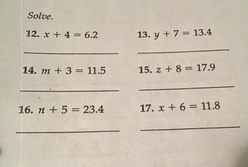 Can somebody plz help answer these questions correctly (like what the letters equal/answers thanks