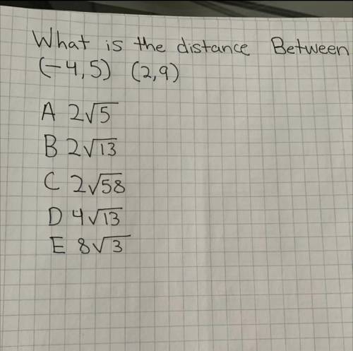 Pls help with this math question I gave options to help