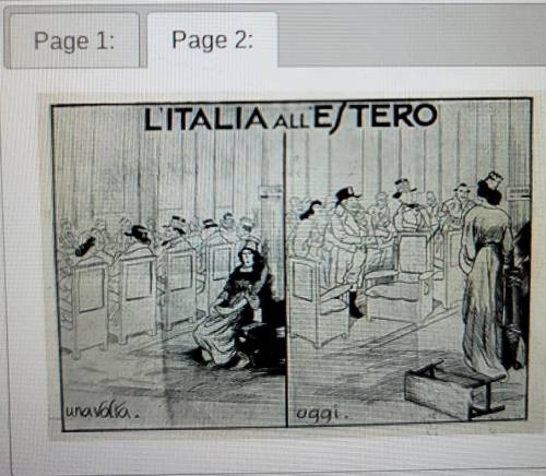 AP World History

Fascism and Military RuleThis political cartoon is titled L'ltalia all'estero,