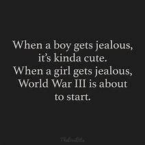 This is so true lol, but i dont remember the last time i was jealous tbh