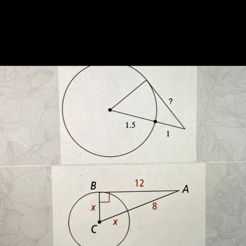 Can someone pls do both , thank you <3
“Find the missing side of the triangles”
