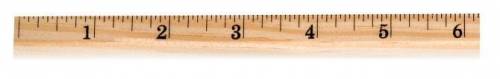What fractional parts is this ruler divided into?

a.twentieths
b.sixteenths
c.fourteenths
d.twelf