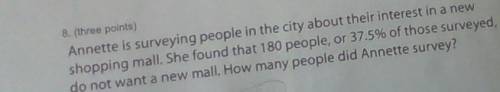 I'm reallly confused on how to solve this. I know that I need to find the whole though. If you answ
