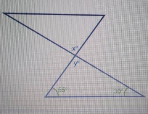 Find the measure of angle x in the figure.and plz EXPLAIN95553085​