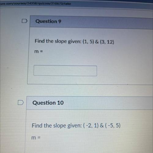 I just need help with these 2 questions !