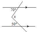 (SAT prep) Find the value of x.