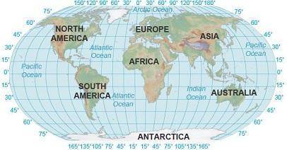 PLEASE HELP MEE

The image shows a world map.Where is the Pacific Ocean located?only near 0° latit