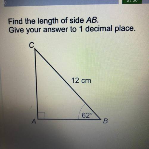 Find the length of side AB.
Give your answer to 1 decimal place.