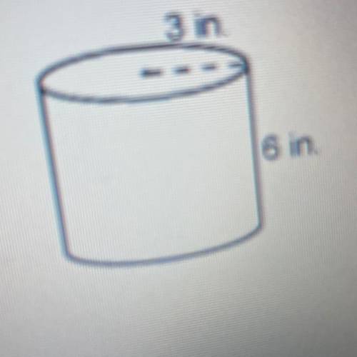 What is the exact volume of the cylinder