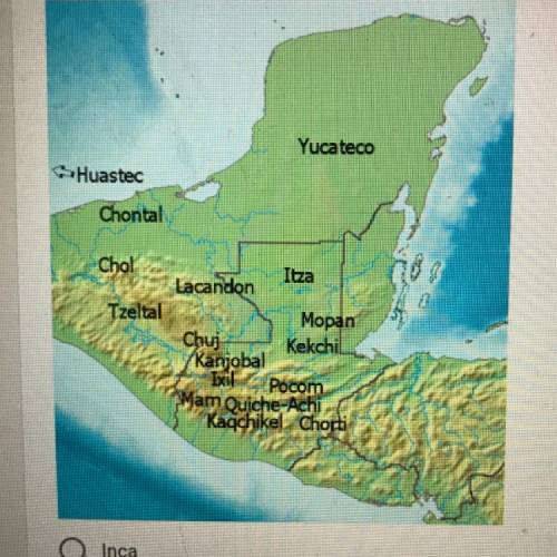 Which civilization was not an empire, but was divided into independent city-states? *

Inca
Maya
A