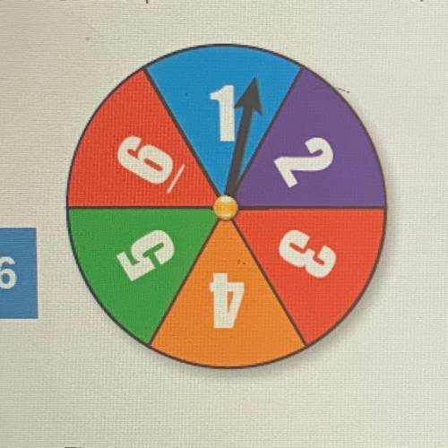 Use the spinner to find the theoretical probability of the event. Write your answer as a fraction o