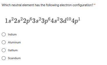 HELP ME WITHT THIS TEST QUESTION CHEMISTRY