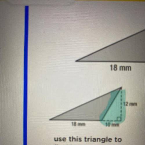 Can someone help me find the perimeter of this triangle please