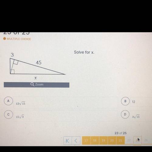 Solve for x...please help