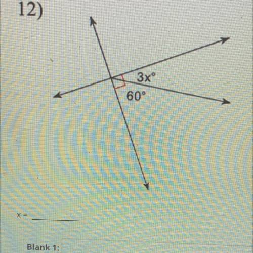 Find the value of x. help please
