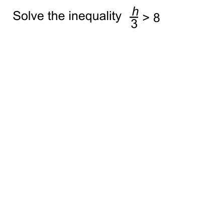 Solve the inequality as shown in the picture